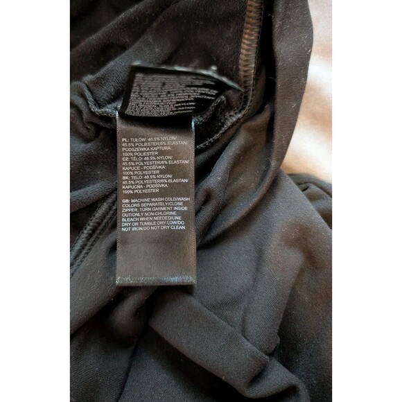 The North Face Hoodie Women's Medium Black Flashdry Athletic Gym Workout Cute - Picture 9 of 11